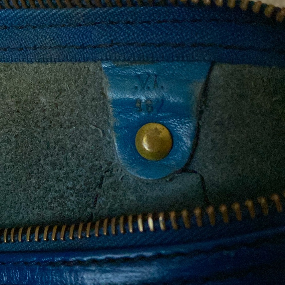 LOUIS VUITTON - EPI Cerulean Speedy - Picture 11 of 11